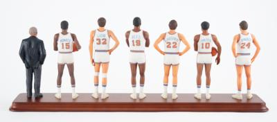 Lot #910 NY Knicks: 1972-73 Danbury Mint Statues - Image 2