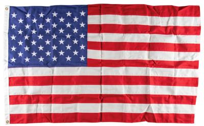 Lot #38 Joe Biden 2021 Inauguration Flag - Image 1
