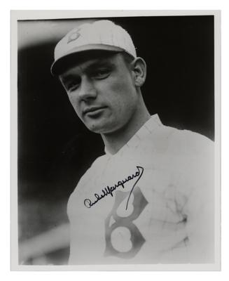 Lot #906 Rube Marquard Signed Photograph