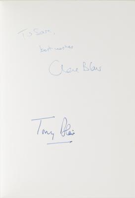 Lot #214 Tony Blair Signed Greeting Card - Image 1
