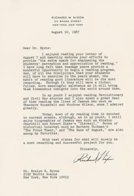 Lot #26 Richard Nixon Typed Letter Signed - Image 1