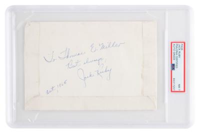Lot #200 Jack Ruby Signed Drawing - Image 1
