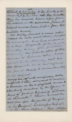 Lot #8 Martin Van Buren Handwritten Manuscript on J. Q. Adams - Image 15