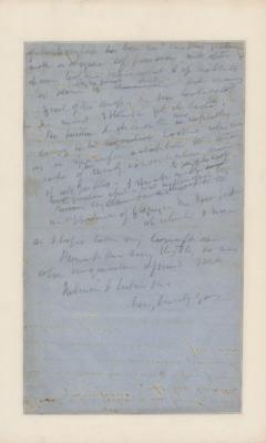 Lot #8 Martin Van Buren Handwritten Manuscript on J. Q. Adams - Image 16