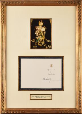 Lot #21 John and Jacqueline Kennedy Signed 1963