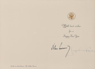 Lot #21 John and Jacqueline Kennedy Signed 1963 Christmas Card - Image 2