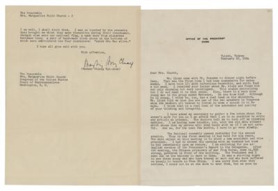 Lot #183 Madame Chiang Kai-shek Typed Letter Signed - Image 1