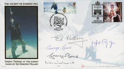 Lot #331 Mount Everest Signed Commemorative Cover - Image 1