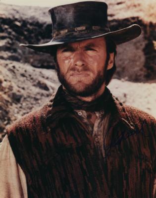 Lot #747 Clint Eastwood Signed Photograph