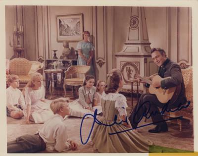Lot #714 Julie Andrews Signed Photograph