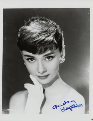 Lot #768 Audrey Hepburn Signed Photograph