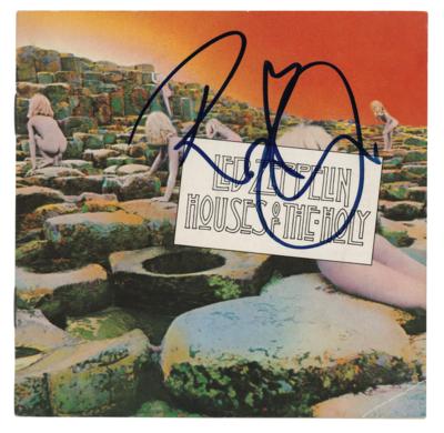 Lot #668 Led Zeppelin: Robert Plant Signed CD Booklet - Image 1