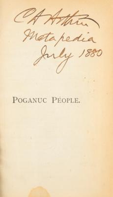 Lot #33 Chester A. Arthur Signed Book - Image 2