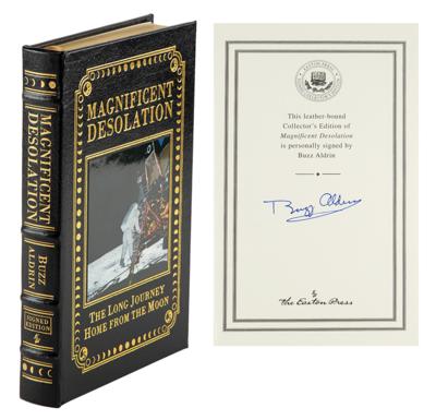 Lot #467 Buzz Aldrin Signed Book - Image 1