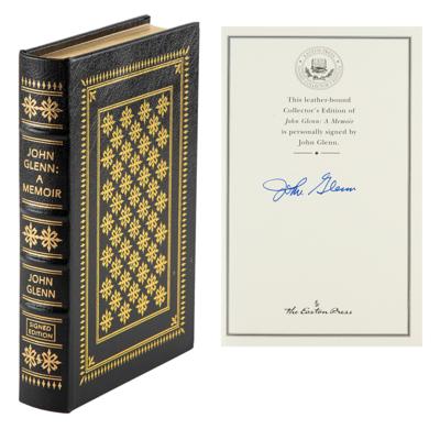 Lot #485 John Glenn Signed Book