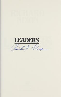 Lot #114 Richard Nixon, Jimmy Carter, and Gerald Ford (3) Signed Books - Image 2