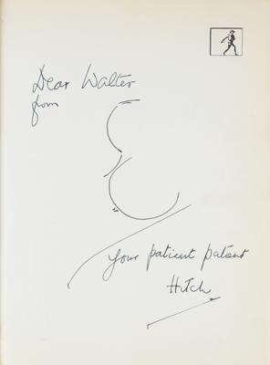 Lot #700 Alfred Hitchcock Signed Book with Sketch - Image 2