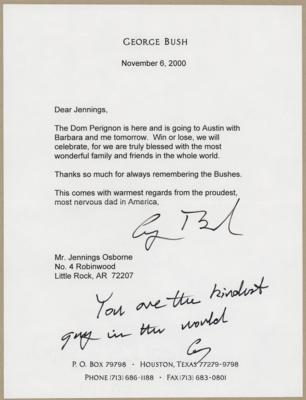 Lot #42 George Bush Typed Letter Signed - Image 1