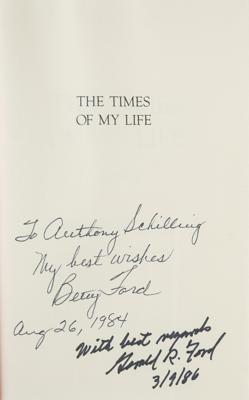 Lot #74 Gerald and Betty Ford Signed Book - Image 2
