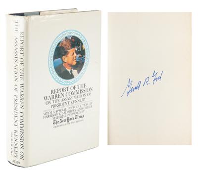 Lot #73 Gerald Ford Signed Book - Image 1