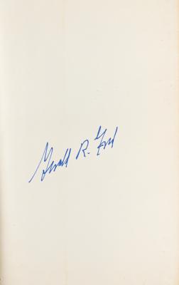 Lot #73 Gerald Ford Signed Book - Image 2
