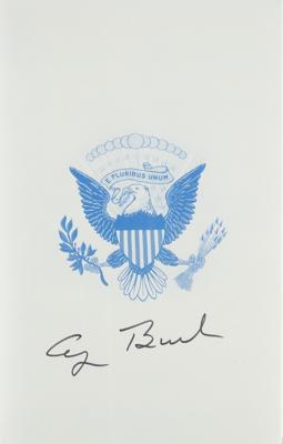 Lot #49 George Bush Signed Book - Image 2