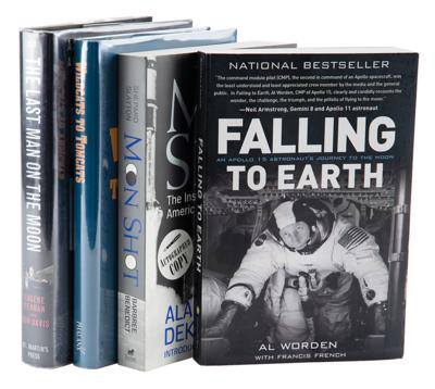 Lot #470 Apollo Astronauts (4) Signed Books