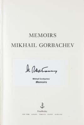 Lot #273 Mikhail Gorbachev Signed Book - Image 2