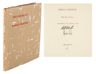 Lot #603 Pablo Neruda Signed Book