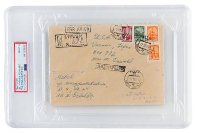 Lot #343 Lee Harvey Oswald Hand-addressed Mailing Envelope - Image 1