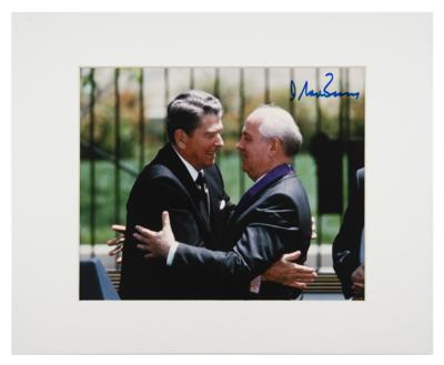 Lot #274 Mikhail Gorbachev Signed Photograph - Image 2
