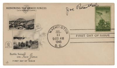 Lot #432 Iwo Jima: Joe Rosenthal Signed First Day Cover - Image 1