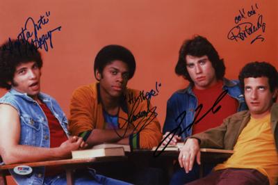 Lot #868 Welcome Back, Kotter Signed Photograph