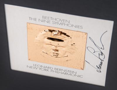 Lot #634 Leonard Bernstein Signed Vinyl Box Set - Image 2