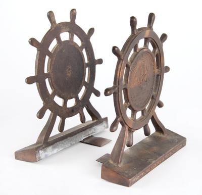 Lot #410 USS Constitution Relic Bookends - Image 2