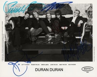 Lot #659 Duran Duran Signed Photograph