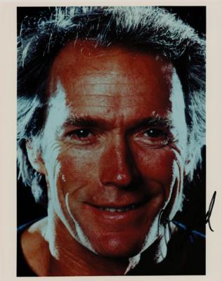 Lot #749 Clint Eastwood Signed Photograph