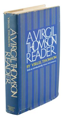 Lot #642 Virgil Thomson Signed Book - Image 3