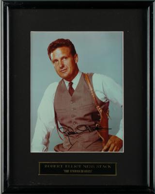 Lot #839 Robert Stack Signed Photograph - Image 2