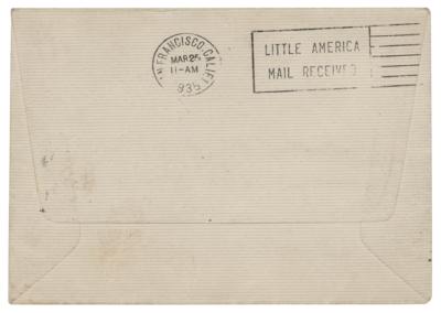 Lot #225 Richard E. Byrd: Little America Postal Cover - Image 2
