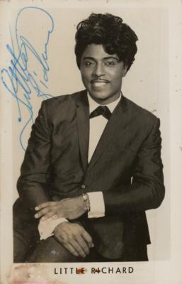 Lot #669 Little Richard Signed Photograph