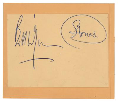 Lot #680 Rolling Stones: Brian Jones Signature - Image 2