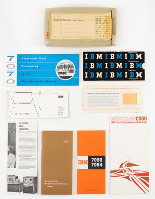 Lot #8059 Early IBM Archive of (50+) Promotional Items  - Image 2