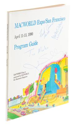 Lot #8045 John Sculley Signed Macworld Expo Program - Image 2