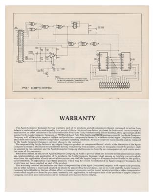 Lot #8023 Steve Jobs: Original 1976 Apple-I Cassette Interface Manual - Image 4