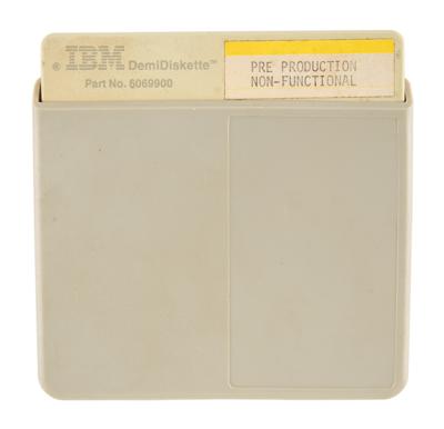Lot #8063 IBM 1983 DemiDiskette 4-inch Floppy Disk Prototype - Image 2