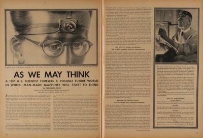Lot #8007 Vannevar Bush: 'As We May Think' in The Atlantic (July 1945) - Image 5