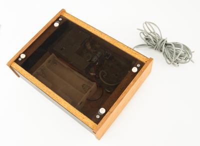 Lot #8014 Allan Alcorn: Atari Pong 'Home Edition' Portable Prototype (Wooden Case) - Image 2