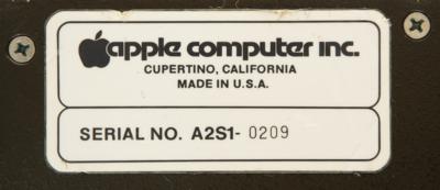 Lot #8017 Allan Alcorn: Apple II Computer Given by Steve Jobs - Image 7