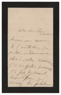 Lot #635 Henri de Toulouse-Lautrec Autograph Letter Signed - Image 1